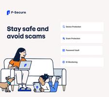 F-Secure الملصق