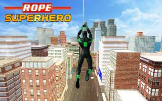 Amazing Rope Hero - City Spider Affiche