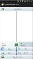 Speech to Text Translator TTS پوسٹر