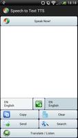 Speech to Text Translator TTS ภาพหน้าจอ 1
