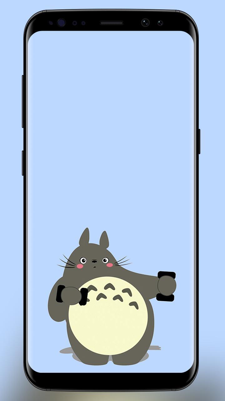 Totoro Kawaii Live Wallpaper Anime My Friend Hd For Android Apk