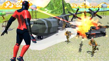 Iron Superhero War: Battle & R Affiche
