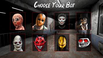 Scary Obunga bots Horror games पोस्टर