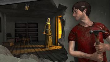Scary Granny Nun - Evil Horror House Escape Games تصوير الشاشة 3