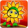 Flower Zombie War أيقونة