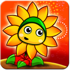 Flower Zombie War آئیکن