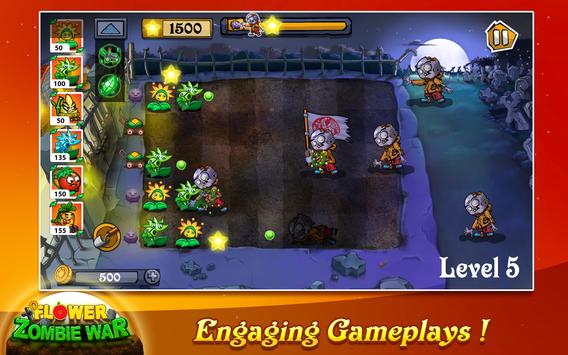 Flower Zombie War screenshot 11