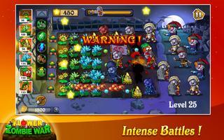 Flower Zombie War screenshot 2