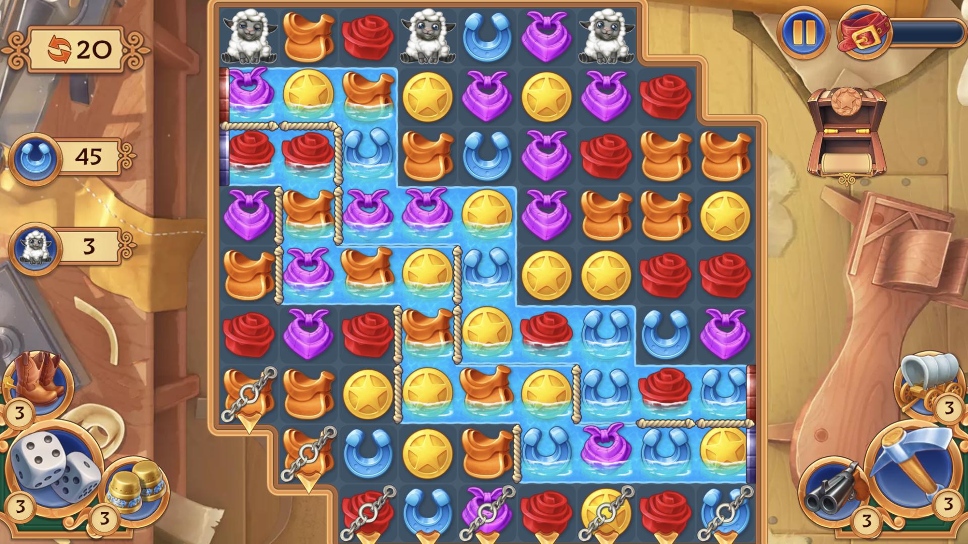 Wild west match