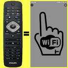 Remote Philips TV(< 2015) WiFi 아이콘