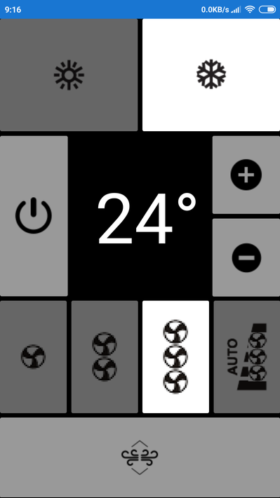 TORNADO AC remote, no settings screenshot 3