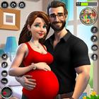 Pregnant Mom Baby Care Games آئیکن