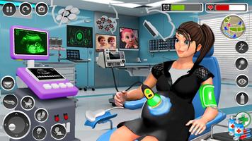 Pregnant Mom Baby Care Games اسکرین شاٹ 1