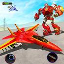 Flying Jet Robot Transform Airplane Robot Games APK