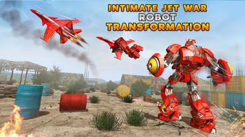Jet War Robot Shooting : Robot Games Affiche