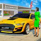 Idle Car Dealer Tycoon Games icône
