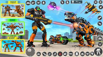 robot dino: game transformasi screenshot 3