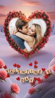 Valentine photo frame 2024 Poster