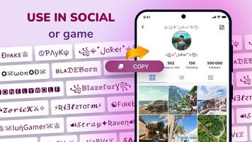 Nickname Maker: Name Generator تصوير الشاشة 1