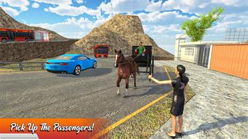Hors route Cheval Taxi Taxi Ch Affiche