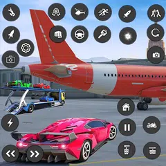 Airplane Car Transporter Pilot XAPK download