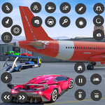 transporte de carro de avião icon