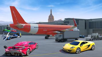 हवाई जहाज ट्रांसपोर्टर कार खेल स्क्रीनशॉट 3
