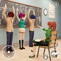 insegnante di scuola anime 3d