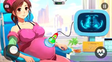 animé enceinte mère simulateur Affiche