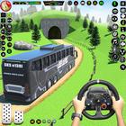 coach drive simulator busspel-icoon