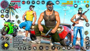 Gangster Thug Crime Mafia City الملصق