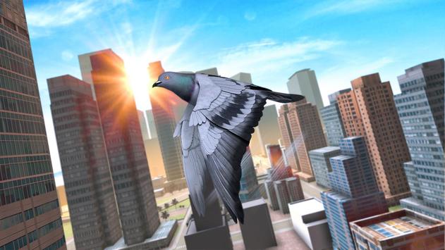 Wild Pigeon Bird City Simulator screenshot 2