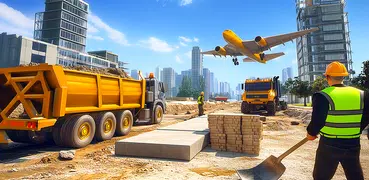 城市道路重型挖掘機遊戲