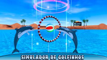 golfinho Diversão jogos Cartaz
