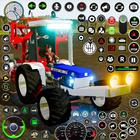 ikon Farming Tractor Drive 3D Games