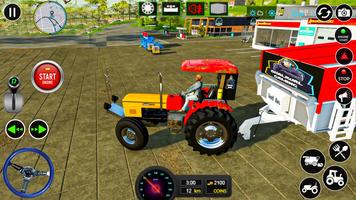 Russian Tractor Driving Games скриншот 1