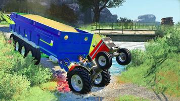 Dorf  Farmspiel-Simulator Plakat
