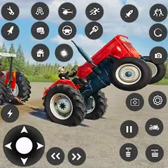 Dorf-Bauernhof-Traktor-Fahren XAPK Herunterladen