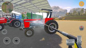 Dorf-Bauernhof-Traktor-Fahren Screenshot 3