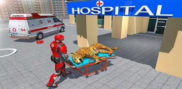 Doctor Robot Speed Hero: Animals Rescue