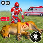 Doctor Robot Speed Hero: Animals Rescue Zeichen