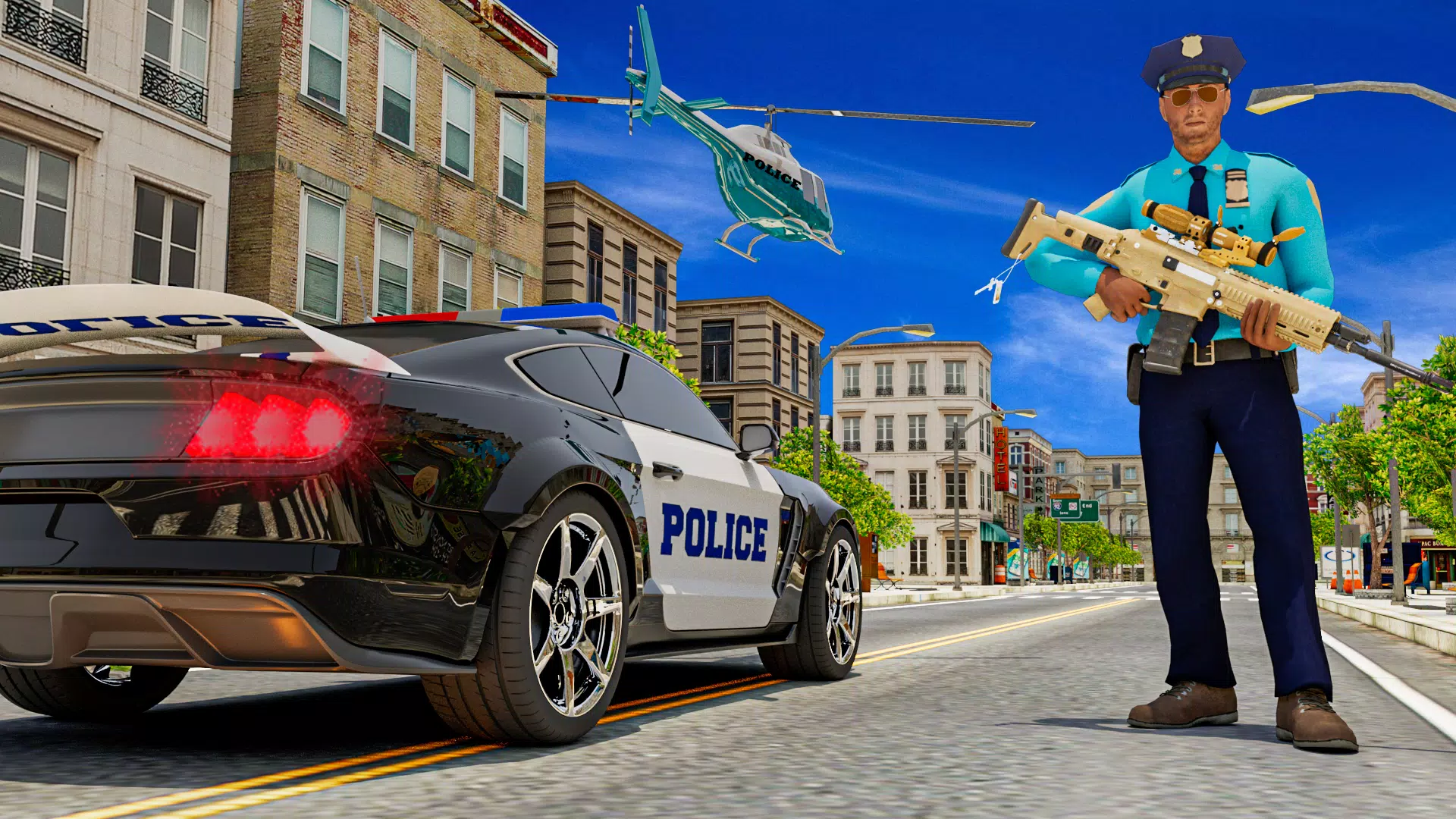 Carro de polícia vs Gangster – Apps no Google Play