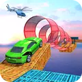 Racing Car Stunt On Impossible Track