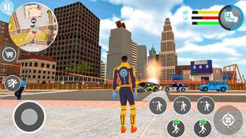Robot Gangster Crime Simulator imagem de tela 2