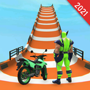 Superhero Mega Ramp Stunt Race APK