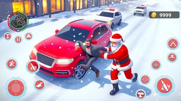 Santa Fight Crime: Winter Hero الملصق