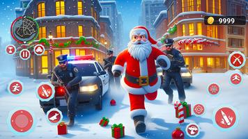 Santa Fight Crime: Winter Hero syot layar 2