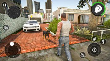Gangster Theft Crime Games 3d Affiche
