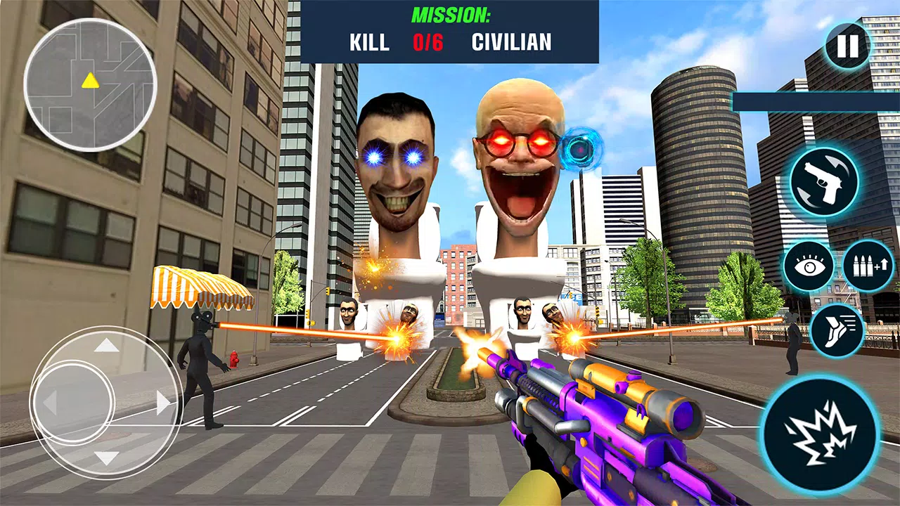 Toilet Shooter FPS: Mafia City APK for Android Download