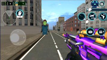 Monster Shooter FPS Mafia City ảnh chụp màn hình 2